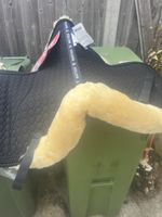 Mattes Sheepskin Saddle Pad with Front & Rear Trim  size Full Large