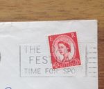 The Dairy Festival , Time for Sport 1964  Postmark. Free UK Postage
