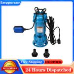Flood Water Pump Heavy Duty Sewage Well Pond Drain Septic Sump Cesspool Grinding