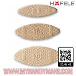 HAFELE HARDWOOD JOINTING BISCUITS FOR WOOD & KITCHEN WORKTOP SIZE 0 10 20