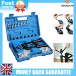 ​​Pro Manual Rivnut Tool Kit with M3-M12 Mandrels Heavy Duty for Auto Repair​