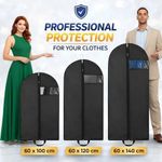 Hanging Garment Bags Zip Up Dress Coat Clothes Suit Cover Dust/Water Proof UK