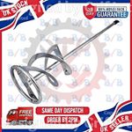 LARGE HEAVY DUTY DRILL PAINT MIXER PLASTER MIXING STIRRER PADDLE TOOL SHANK