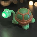 Vintage Novelty Turtle Mini Desk Light Flexible Neck 1980’s Era Working Rare