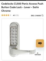 Codelocks CL500 Digital Code Mechanical Lock Digilock 