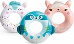 Kids Inflatable Swim Ring Swimming Pool Beach Girl Boy Toy Sport Aid Float 76cm