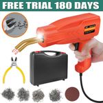 150W Hot Stapler Plastic Welder Gun Kit Car Bumper Repair Welding Machine UK