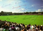 Cricket CHAPPELL LAWRY SIMPSON JARMAN YARDLEY TABER HAWKE FREEMAN JENNER Signed