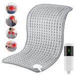 9 Levels Heating Pad Electric Heat Pad for Back Neck Shoulder Belly Pain Relief~