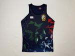 Canterbury British & Irish Lions Navy Tank Top M Vintage Rugby Singlet