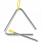 Stagg 6" High Alloy Steel Triangle Complete with Beater Schools Home Orchestral