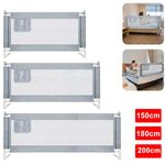 1.5/1.8/2M Kids Bed Rail Bed Guard Protection for Baby Toddler Safety Rail Fence