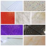 White Black Red Purple Grey Beige Bathroom Panels Shower Wall Ceiling Cladding!