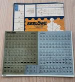 Seelowe : The German Invasion of Britain 1940 SPI Game UNPUNCHED NO INSTRUCTIONS