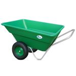 Big bertie 300 Litre Wheelbarrow 2 wheels pram handle easy tip.