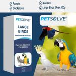 LARGE BIRD SPOT-ON TREATMENT - (5ml) - PetSolve Eliminate Prevent Worm Protect