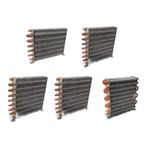 Shellless Refrigerator Condenser Cooling System DIY Aluminum Fin Condenser