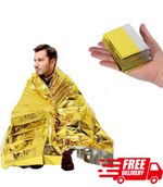 Premium FOIL Thermal Emergency BLANKET Doctor First Aid new Waterproof Camping
