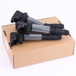 4 PACK 3 Pins Ignition Coil For Mini R56 Cooper S Benchmark Performance Uprated