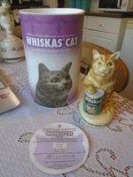 royal Doulton whiskas cat ginger. No 46  Iimited edition of 750 with Certificate