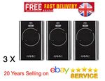 FAAC XT2 868 SLH LR GATE FOB REMOTE CONTROL ELECTRIC KEY FOB BLACK HAND SET x 3