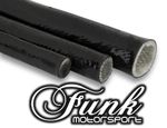 Black Silicon High Heat Sleeving Tube 7mm (Dia.) X 1.0m Length Funk Motorsport