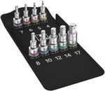 Wera 05004201001 | Zyklop Bit Socket Set 8740 C Hf 1 1/2" Drive Holding Function