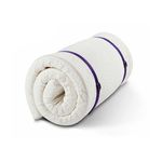 Duvalay CFTTSI Comfort Travel Mattress Topper Silver 5cm Deep Silver Memory Foam
