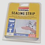 Soudal Sanitary Sink Shower Bath Toilet Med (22mm x 3.35m) Sealing Strip