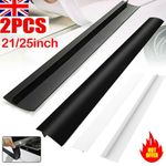 2X Silicone Kitchen Seals Gap Filler Stove Counter Gap Cover for Cooker Worktop