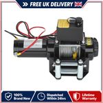 Winch 12V 3000LB 1000W Electric Motor Wired and Wireless Remote for Trailer Boat
