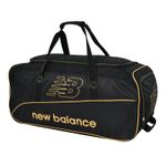 New Balance 500 Cricket Wheelie Duffle Bag Holdall Duffel Sports Black