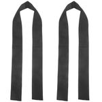 Black Polyester Winch Rope Protector Sleeve Reusable Atv Winch Rope Cover