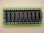Handy 10 way relay Board 12v DC operation