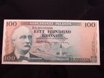 Iceland 100 Kronur 1961 P44 Unc i5356 Landsbanki Íslands Seðlabankinn Bank Money