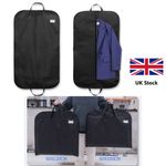 Seamless Fabric Suit Dress Carrier Garment Cover Travel Bag Strong Foldable