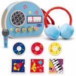 Peppa Pig Mini Music Player Toy Set 9 Piece Kids Musical Role Play Kit Age 2+