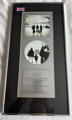 V. Rare U2 “All That You Can’t Leave Behind” Framed Disc Presented To Radio Aire