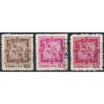 Double Carp 3 Values - Taiwan 1965 - FH - SG 543/5