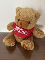 Bear Stearns original Plush teddy bear in T shirt / collectors item memorabilia 