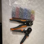 SA-20H Ratcheting Wire Stripper Crimping Pliers Set w/ Ferrule Terminals