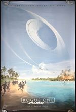 Rogue One: A Star Wars Story ORIGINAL UK One Sheet Film Poster George Lucas 2016