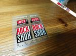 Rock Shox JUDY DH fork 90 ́s logo decal X2 sticker stickers sticker ステッ