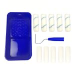 Small Paint Roller Kit with Smooth Finishes High-Density Foam Rollers With Tray
