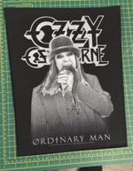 Ozzy Osbourne Ordinary Man Large Size Printed Sew On Back Patch Official
