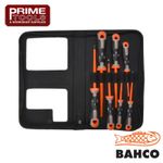 Bahco 202.032 Tekno+ VDE Insulated 7 Piece Screwdriver Set - Slotted & Pozi