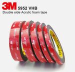 3M™ VHB 5952 Car Vehicle Double Sided Acrylic Adhesive Mounting Tape BLACK
