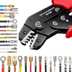 0.25-1.5mm² AWG24-16 Wire Terminal Crimper Non-Insulated Pin Crimping Tool