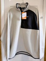 Regatta Great Outdoors 1/4 Zip Fleece Sweatshirt Grey/Black Mock Neck 3XL