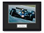 Mario Andretti Hand Signed 16x12 Framed Photo Display Autograph Formula One COA